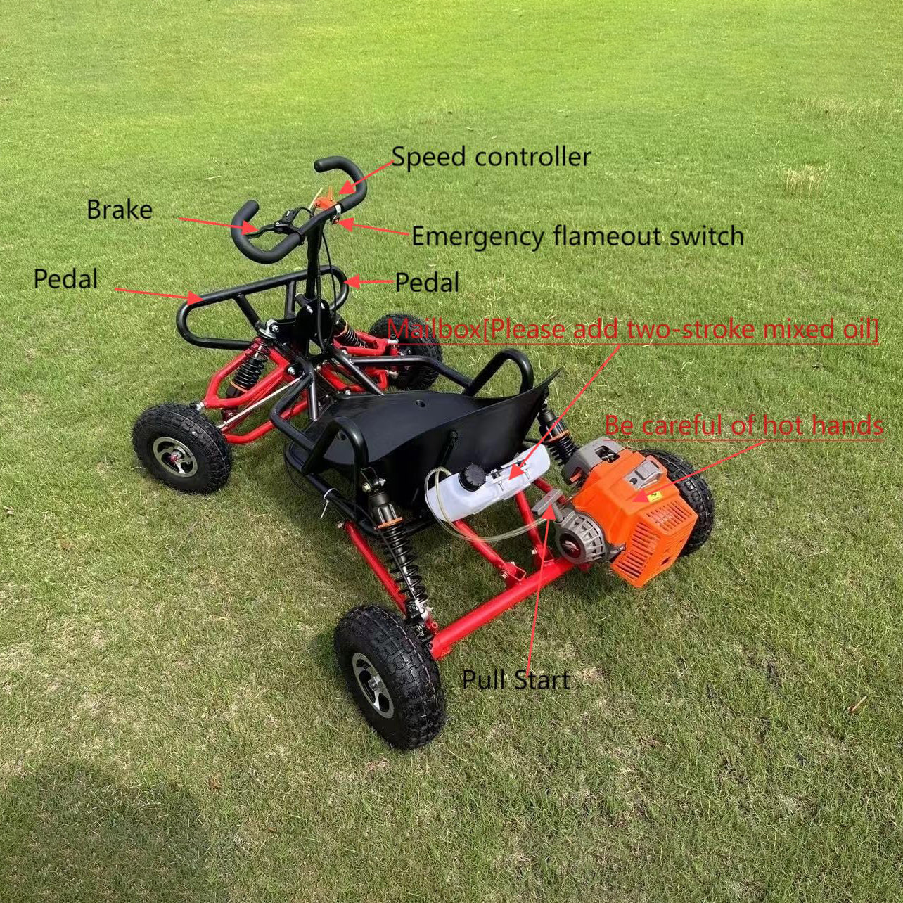 Mountain All-Terrain Off-Road Kart